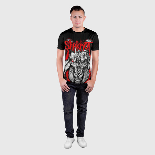 Мужская футболка 3D Slim Slipknot - фото 4