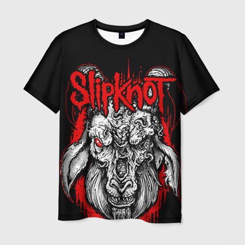 Мужская футболка 3D Slipknot