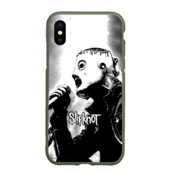 Чехол для iPhone XS Max матовый Slipknot