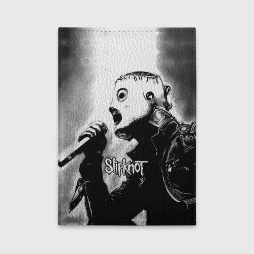 Обложка для автодокументов Slipknot, цвет оранжевый