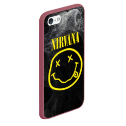 Чехол для iPhone 5/5S матовый Nirvana - фото 2