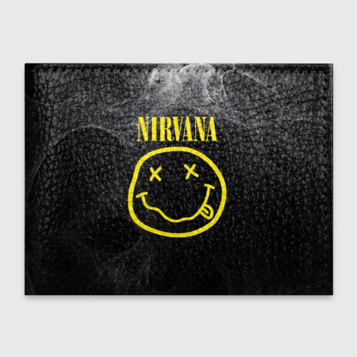 Обложка для студенческого билета Nirvana, цвет черный