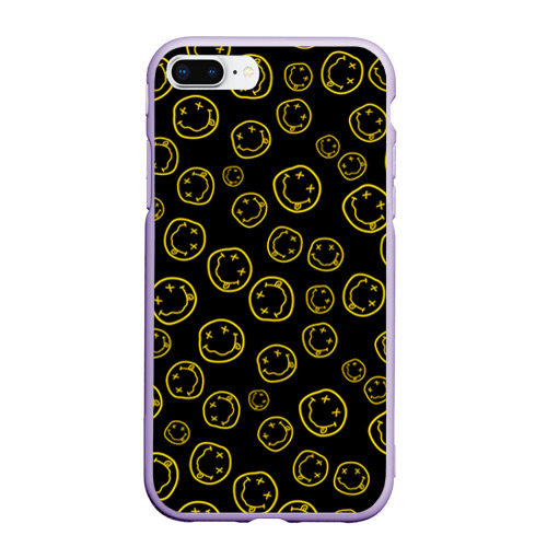 Чехол для iPhone 7Plus/8 Plus матовый Nirvana, цвет светло-сиреневый