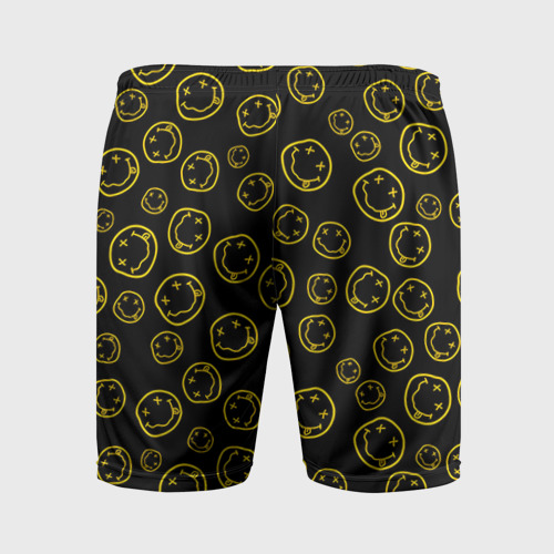 Мужские шорты спортивные Nirvana, цвет 3D печать - фото 2