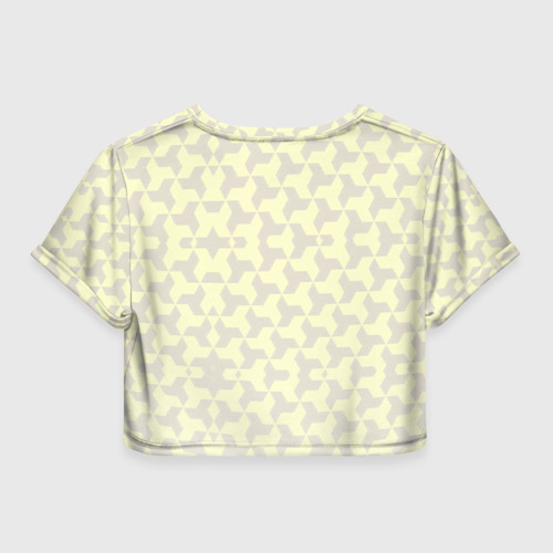 Женская футболка Crop-top 3D Nirvana, цвет 3D печать - фото 2