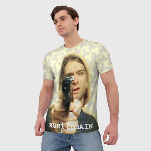 Мужская футболка 3D Nirvana - фото 3
