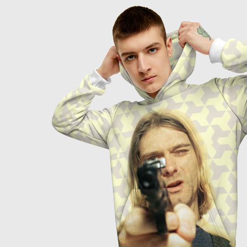 Мужская толстовка 3D Nirvana Фото 01 Мужская толстовка 3D Nirvana Фото 01