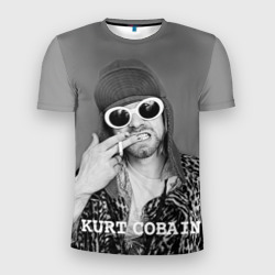 Мужская футболка 3D Slim Nirvana
