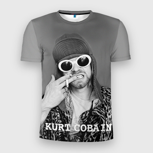 Мужская футболка 3D Slim Nirvana, цвет 3D печать