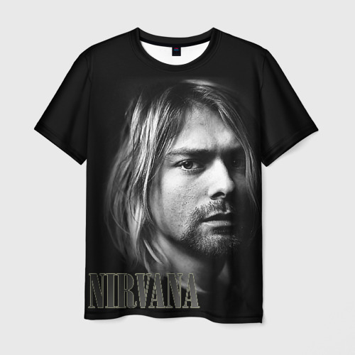 Мужская футболка 3D Nirvana, цвет 3D печать