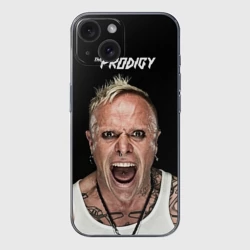 Чехол для iPhone 15 силиконовый с защитой камеры The Prodigy