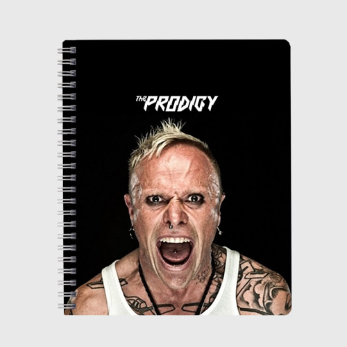 Тетрадь The Prodigy, цвет клетка