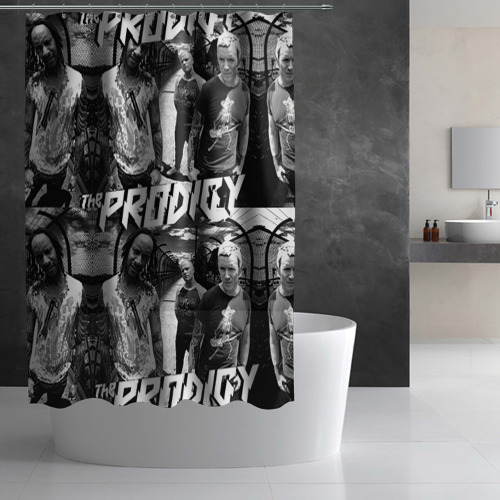 Штора 3D для ванной The Prodigy - фото 2