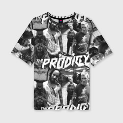 Женская футболка oversize 3D The Prodigy