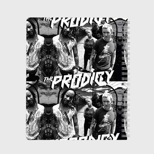 Тетрадь The Prodigy, цвет клетка - фото 2