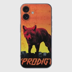 Чехол для iPhone 16 силиконовый с защитой камеры The Prodigy