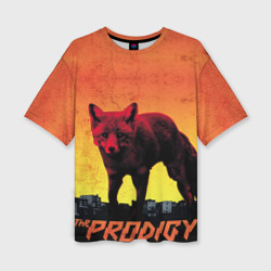 Женская футболка oversize 3D The Prodigy