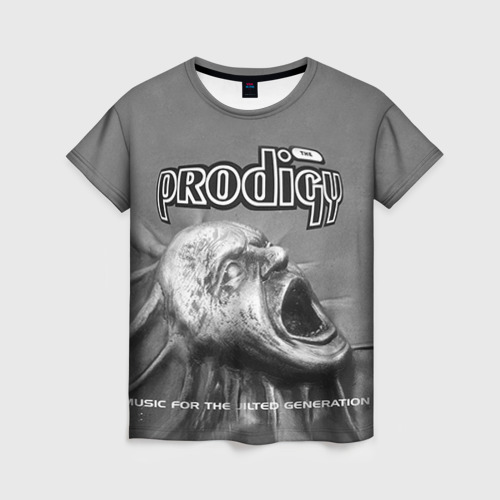 Женская футболка 3D с принтом The Prodigy, вид спереди #2