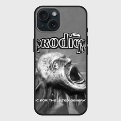 Чехол силиконовый для Apple iPhone 15 матовый The Prodigy