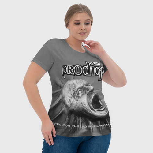 Женская футболка 3D с принтом The Prodigy, фото #4