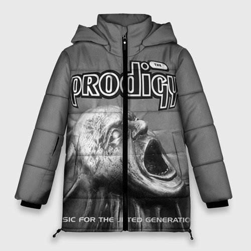 Женская зимняя куртка Oversize The Prodigy, цвет черный