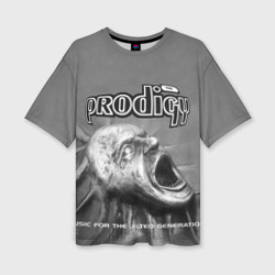 Женская футболка oversize 3D The Prodigy