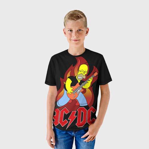 Детская футболка 3D AC/DC - фото 3
