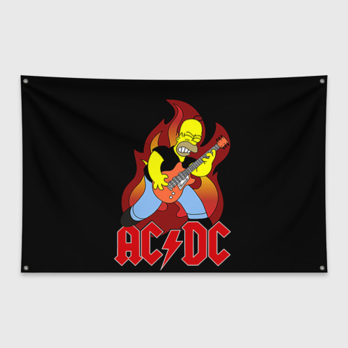 Флаг-баннер AC/DC