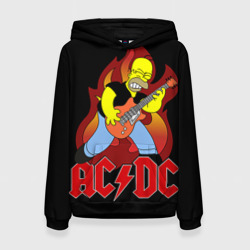 Женская толстовка 3D AC/DC