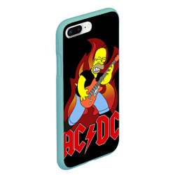 Чехол для iPhone 7Plus/8 Plus матовый AC/DC - фото 2