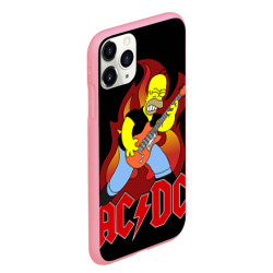 Чехол для iPhone 11 Pro Max матовый AC/DC - фото 2