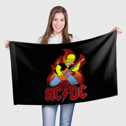 Флаг 3D AC/DC