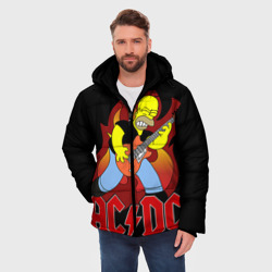 Мужская зимняя куртка 3D AC/DC - фото 2