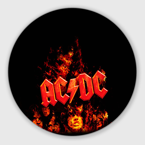 Коврик для мышки AC/DC (круглый)