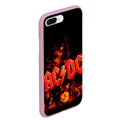 Чехол для iPhone 7Plus/8 Plus матовый AC/DC - фото 2