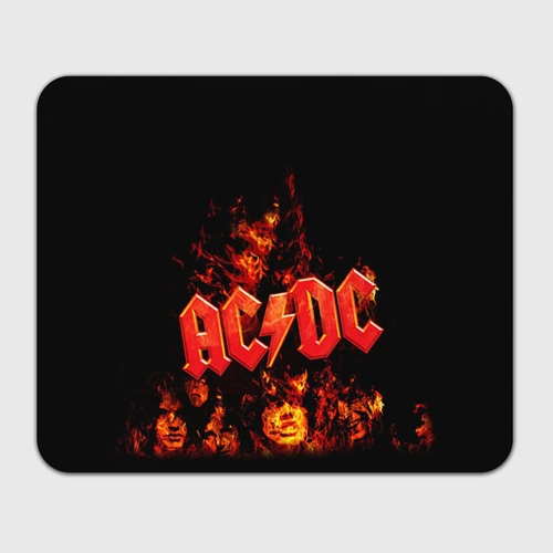 Прямоугольный коврик для мышки AC/DC