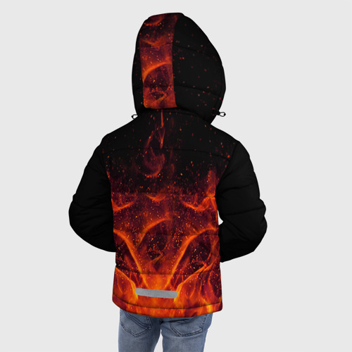 Зимняя куртка для мальчиков 3D AC/DC, цвет черный - фото 4
