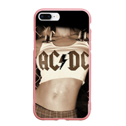 Чехол для iPhone 7Plus/8 Plus матовый AC/DC