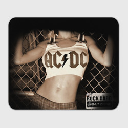 Прямоугольный коврик для мышки AC/DC