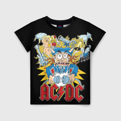 Детская футболка 3D AC/DC