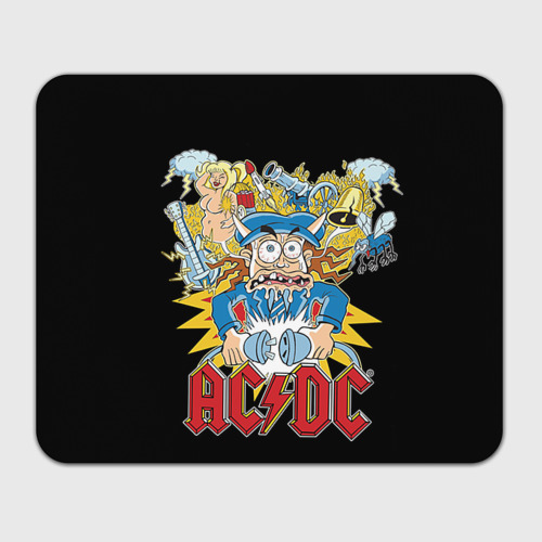 Прямоугольный коврик для мышки AC/DC