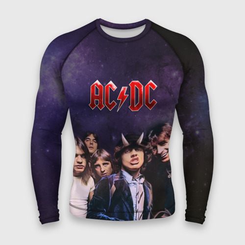 Мужской рашгард 3D AC/DC, цвет 3D печать