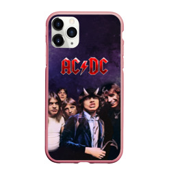 Чехол для iPhone 11 Pro Max матовый AC/DC