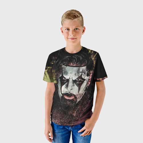 Детская футболка 3D Slipknot, цвет 3D печать - фото 3