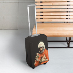 Чехол для чемодана 3D Гагарин - фото 2