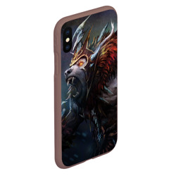 Чехол для iPhone XS Max матовый Урса - фото 2