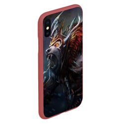 Чехол для iPhone XS Max матовый Урса - фото 2