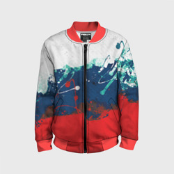 Детский бомбер 3D Флаг