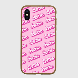 Чехол для iPhone XS Max матовый Barbie