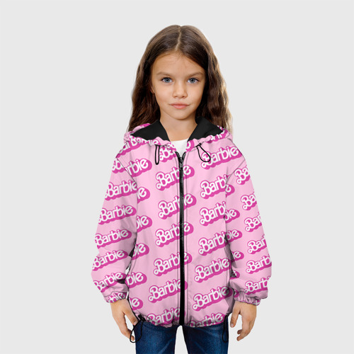 Детская куртка 3D Barbie, цвет черный - фото 4